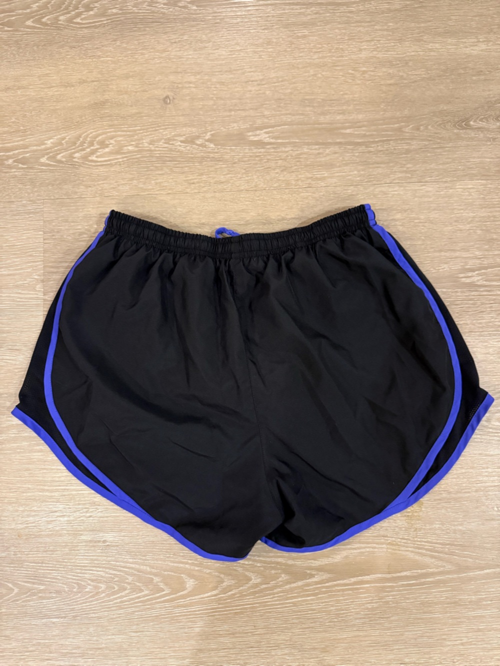 Nike Tempo Dri-FIT Running Shorts M Black Purple Lined Athletic - Picture 2 of 6